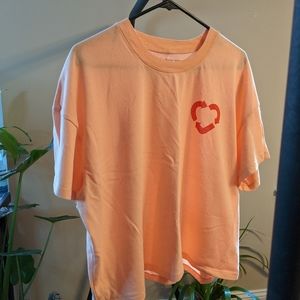 Madewell x charity water cropped tee